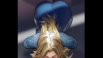 Invisible woman blowjob