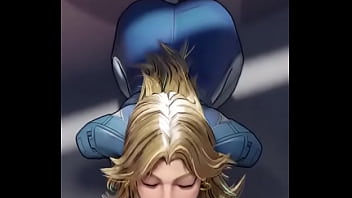 Invisible woman blowjob
