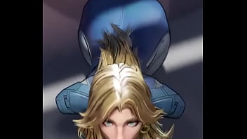 Invisible woman blowjob