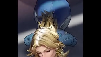 Invisible woman blowjob