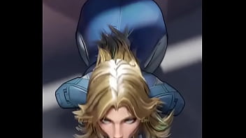 Invisible woman blowjob