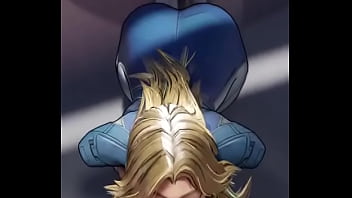 Invisible woman blowjob