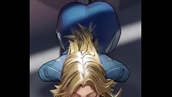 Invisible woman blowjob