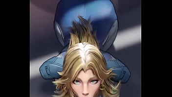 Invisible woman blowjob