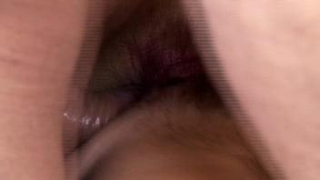 Ivannah su is all smiles as her face is covered in cum after a dp