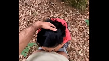 Gabriella thought my dick was ice cream and sucked it