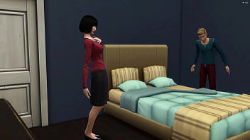Japanese Stepmom Catches Her Stepson Masturbating In His Room Then She Gets Horny And Fucks Him Asian Stemmother And Stepson thumbnail