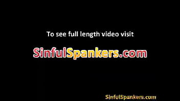 Cute blonde gets booty