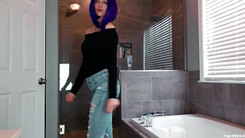 Raven Wetting Blue Jeans & Panties Sage Eldritch thumbnail