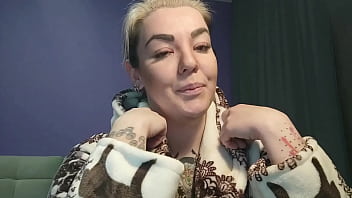 Long And Hot Sissy Training With Strap On And Fake Cum From Busty Tattooed Strict Mistress thumbnail