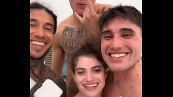 Wataa gang bang with this beautiful princes nicole raexx with the boys bennybanana11 dopevikingo smaepapi