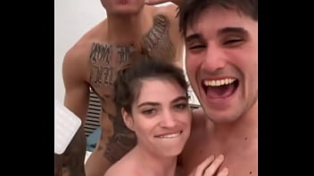 Wataa gang bang with this beautiful princes nicole raexx with the boys bennybanana11 dopevikingo smaepapi