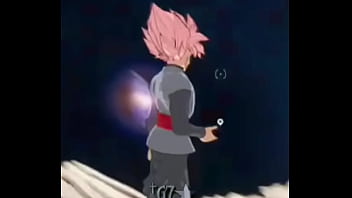 Goku black dançando