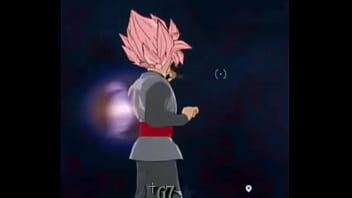 Goku black dançando
