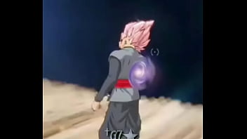 Goku black dançando