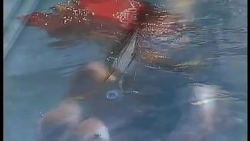 Two dark skinned guys bang a south american island babe on the yacht moored in the sea bay