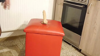 Dirty joi dildo ride & intense squirt in the kitchen prev