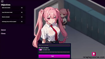 Two mischievous students are eager to play with you