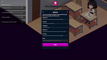 Two mischievous students are eager to play with you