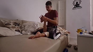 New video footjob full video with discount with apolonia la piedra