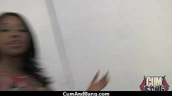 Hot ebony services white men group 22