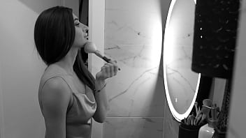 Curious brunette megan replaces double penetration dildos for cocks gp2724