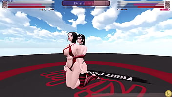 Rayne vs julia ma kinky fight club sexfight lesbian strap on