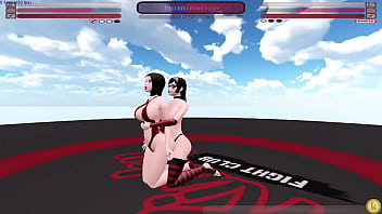 Rayne vs julia ma kinky fight club sexfight lesbian strap on