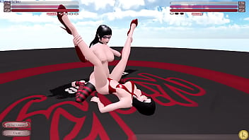 Rayne Vs Julia Ma Kinky Fight Club Sexfight Lesbian Strap On thumbnail