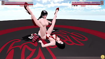 Rayne vs julia ma kinky fight club sexfight lesbian strap on