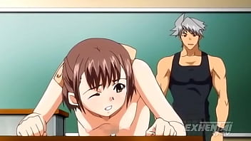 Joven estudiante recibe su primera corrida facial