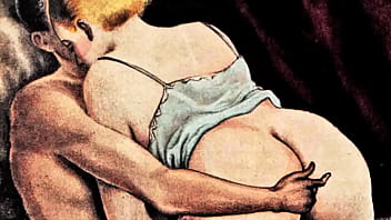 Retro erotic drawings