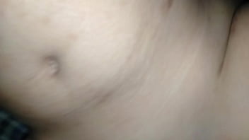 Enormous Natural Tits Spilling Out Of A Tight Bikini Top Sucking This Big Fat Cock And Getting Covered thumbnail