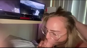 Riley stone throats me at my desk