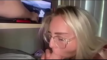 Riley stone throats me at my desk