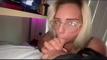 Riley stone throats me at my desk