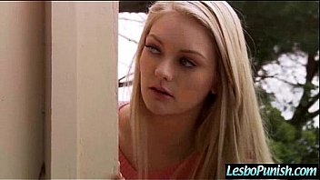 Alli & Cassidy Cute Lez Get Punish Hard By Mean Lesbo Clip 07 thumbnail