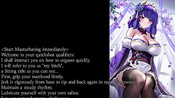 Asmr joi genshin raiden quickshot