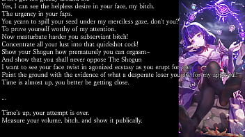 Asmr joi genshin raiden quickshot