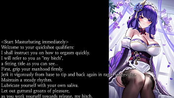 Asmr joi genshin raiden quickshot