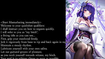 Asmr joi genshin raiden quickshot