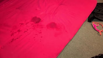 Tatted blonde sky waters wears some big boots and then a shot of cum on her ass in the end