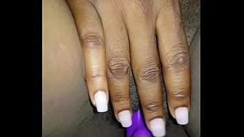 Her first time fucking with a dildo