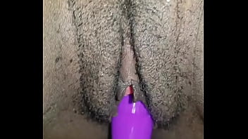 Her first time fucking with a dildo