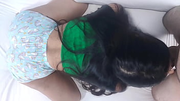 Stepsister in shorts seduces stepbrother by putting on those delicious shorts