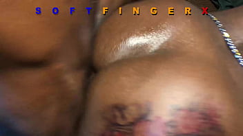 African girl riding my dick on the chair