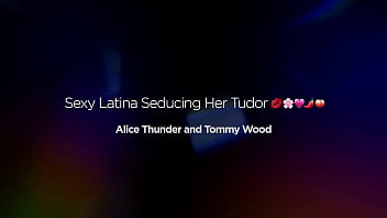 Naughty slut in short skirt fucking her teach alice thunder