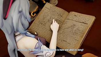 Aether fucks ganyu's pussy hard til she cums