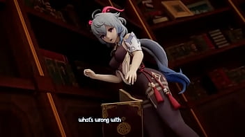 Aether fucks ganyu's pussy hard til she cums