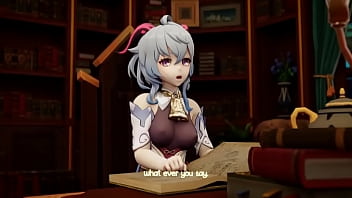 Aether fucks ganyu's pussy hard til she cums